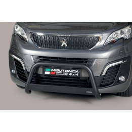 Bullbar Omologat RAR, Misutonida 4x4 Medium Bar, Culoare Negru, Peugeot Expert 2016 - Prezent - EDK.ro