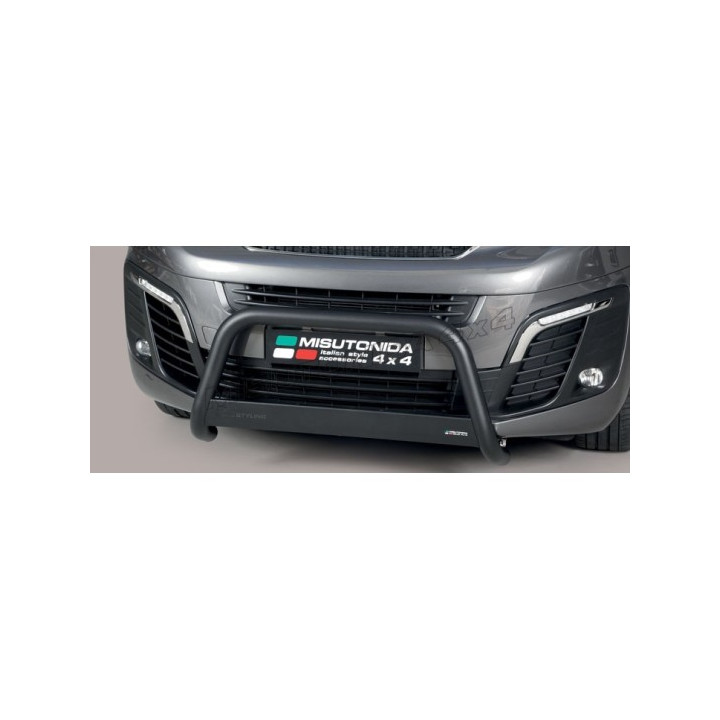 Bullbar Omologat RAR, Misutonida 4x4 Medium Bar, Culoare Negru, Peugeot Expert 2016 - Prezent - EDK.ro
