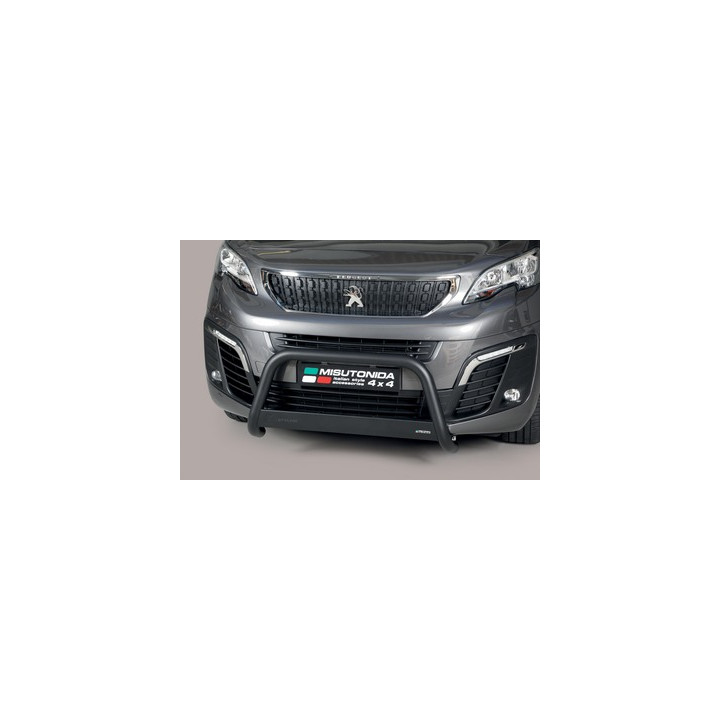 Bullbar Omologat RAR, Misutonida 4x4 Medium Bar, Culoare Negru, Peugeot Expert 2016 - 2018 - EDK.ro