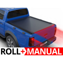 Manual Roll Top Tonneau Bed Cover, Tessera 4x4 Roll+, Dongfeng Rich 6 2021 - Present - EDK.ro