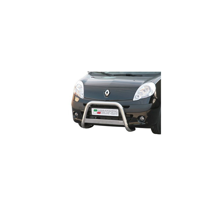 EC Homologated Bullbar, Misutonida 4x4 Medium Bar, Color Black, Renault Kangoo - EDK.ro