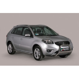 EC Homologated Bullbar, Misutonida 4x4 Medium Bar, Color Silver, Renault Koleos - EDK.ro