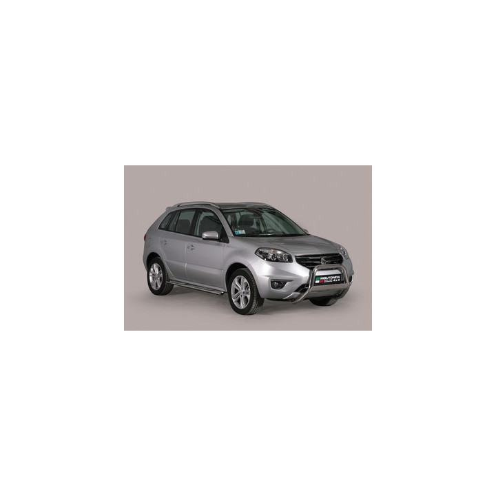 EC Homologated Bullbar, Misutonida 4x4 Medium Bar, Color Silver, Renault Koleos - EDK.ro