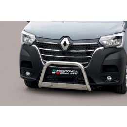 Bullbar Omologat RAR, Misutonida 4x4 Medium Bar, Culoare Negru, Renault Master 2019 - 2023 - EDK.ro