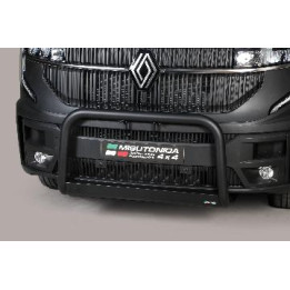 Bullbar Omologat RAR, Misutonida 4x4 Medium Bar, Culoare Negru, Renault Master 2024 - Prezent - EDK.ro