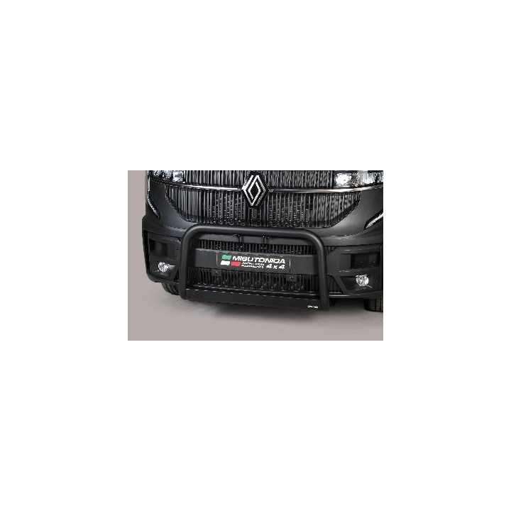 EC Homologated Bullbar, Misutonida 4x4 Medium Bar, Color Black, Renault Master 2024 - Present - EDK.ro