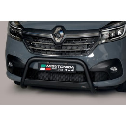 Bullbar Omologat RAR, Misutonida 4x4 Medium Bar, Culoare Negru, Renault Trafic 2014 - Prezent - EDK.ro