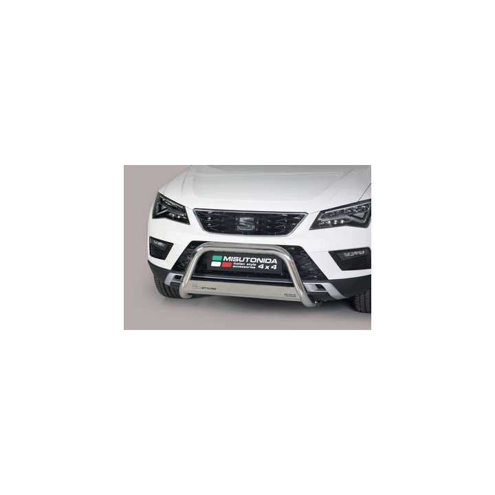 Bullbar Omologat RAR, Misutonida 4x4 Medium Bar, Culoare Negru, Seat Ateca - EDK.ro