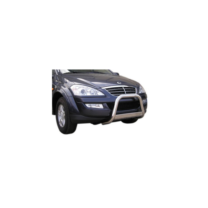 EC Homologated Bullbar, Misutonida 4x4 Medium Bar, Color Silver, SsangYong Kyron - EDK.ro