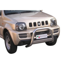 EC Homologated Bullbar, Misutonida 4x4 Medium Bar, Color Silver, Suzuki Jimny - EDK.ro