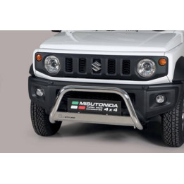 Bullbar Omologat RAR, Misutonida 4x4 Medium Bar, Culoare Argintiu, Suzuki Jimny - EDK.ro