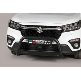 EC Homologated Bullbar, Misutonida 4x4 Medium Bar, Color Black, Suzuki SX4 2013 - Present - EDK.ro
