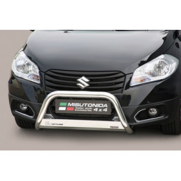 Bullbar Omologat RAR, Misutonida 4x4 Medium Bar, Culoare Argintiu, Suzuki SX4 2013 - 2021 - EDK.ro