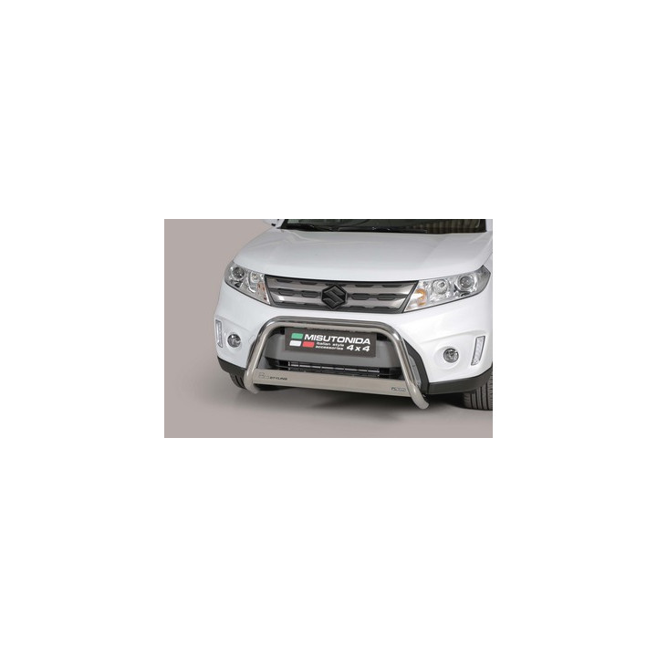 EC Homologated Bullbar, Misutonida 4x4 Medium Bar, Color Black, Suzuki Vitara - EDK.ro