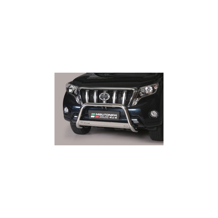 EC Homologated Bullbar, Misutonida 4x4 Medium Bar, Color Black, Toyota Land Cruiser 150 2014 - 2017 - EDK.ro