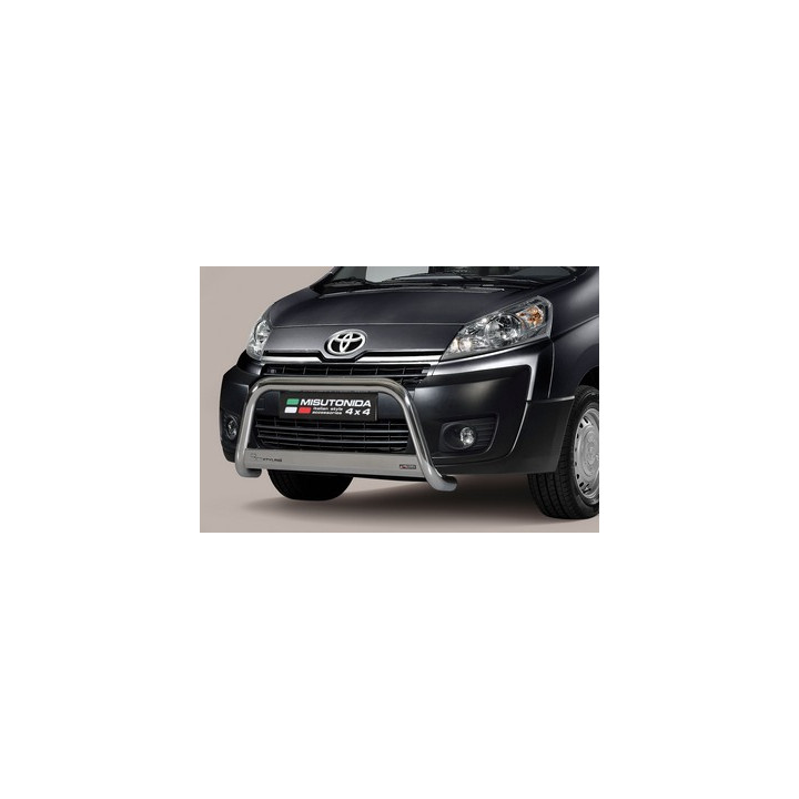 Bullbar Omologat RAR, Misutonida 4x4 Medium Bar, Culoare Argintiu, Toyota ProAce 2013 - 2016 - EDK.ro
