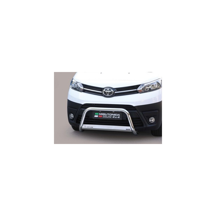 Bullbar Omologat RAR, Misutonida 4x4 Medium Bar, Culoare Negru, Toyota ProAce 2016 - Prezent - EDK.ro