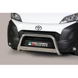EC Homologated Bullbar, Misutonida 4x4 Medium Bar, Color Silver, Toyota Proace City Max 2024 - Present - EDK.ro