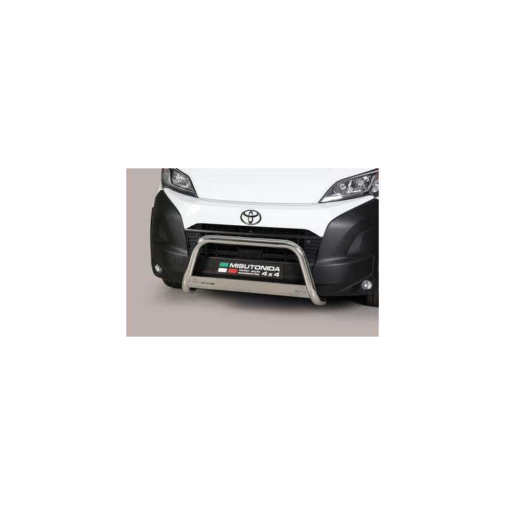 Bullbar Omologat RAR, Misutonida 4x4 Medium Bar, Culoare Argintiu, Toyota Proace City Max 2024 - Prezent - EDK.ro