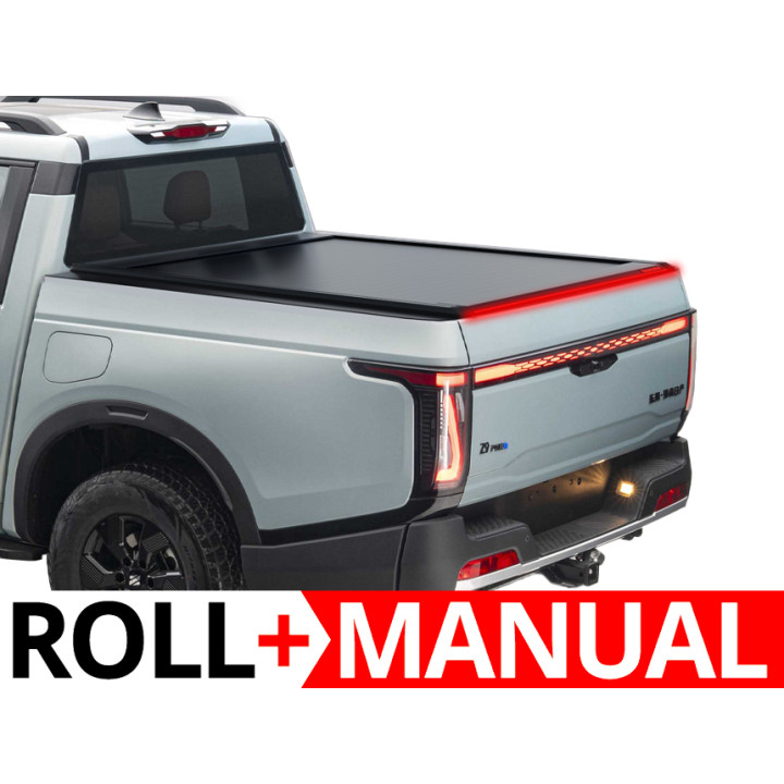 Manual Roll Top Tonneau Bed Cover, Tessera 4x4 Roll+, Dongfeng Z9 2025 - Present - EDK.ro