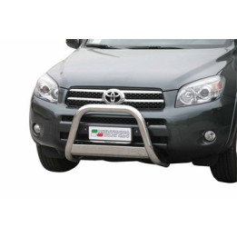 EC Homologated Bullbar, Misutonida 4x4 Medium Bar, Color Silver, Toyota RAV4 - EDK.ro
