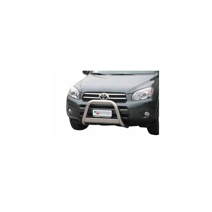 EC Homologated Bullbar, Misutonida 4x4 Medium Bar, Color Black, Toyota RAV4 - EDK.ro