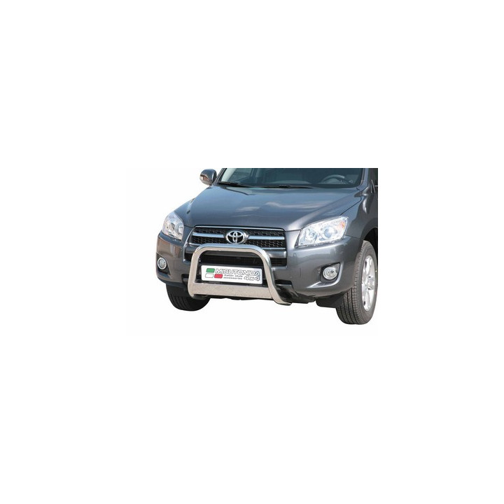 Bullbar Omologat RAR, Misutonida 4x4 Medium Bar, Culoare Argintiu, Toyota RAV4 - EDK.ro