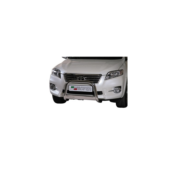 EC Homologated Bullbar, Misutonida 4x4 Medium Bar, Color Silver, Toyota RAV4 - EDK.ro