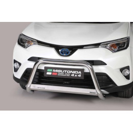 EC Homologated Bullbar, Misutonida 4x4 Medium Bar, Color Black, Toyota RAV4 - EDK.ro