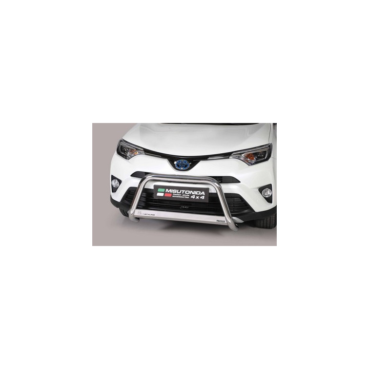Bullbar Omologat RAR, Misutonida 4x4 Medium Bar, Culoare Negru, Toyota RAV4 - EDK.ro