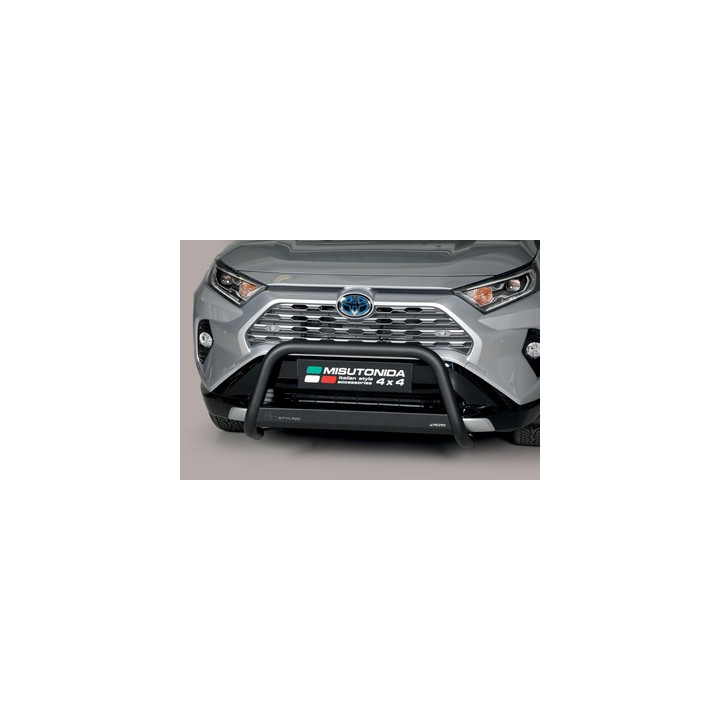 Bullbar Omologat RAR, Misutonida 4x4 Medium Bar, Culoare Negru, Toyota RAV4 - EDK.ro