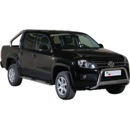 EC Homologated Bullbar, Misutonida 4x4 Medium Bar, Color Silver, Volkswagen Amarok - EDK.ro