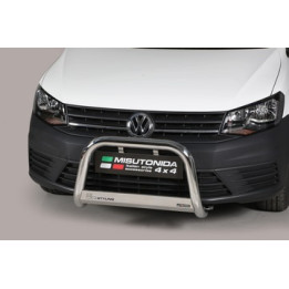 Bullbar Omologat RAR, Misutonida 4x4 Medium Bar, Culoare Negru, Volkswagen Caddy - EDK.ro