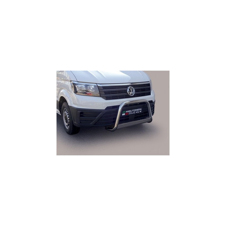 EC Homologated Bullbar, Misutonida 4x4 Medium Bar, Color Black, Volkswagen Crafter - EDK.ro