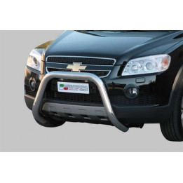 Bullbar Omologat RAR, Misutonida 4x4 Super Bar, Culoare Argintiu, Chevrolet Captiva - EDK.ro