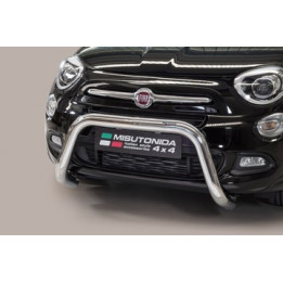Bullbar Omologat RAR, Misutonida 4x4 Super Bar, Culoare Argintiu, Fiat 500 X - EDK.ro