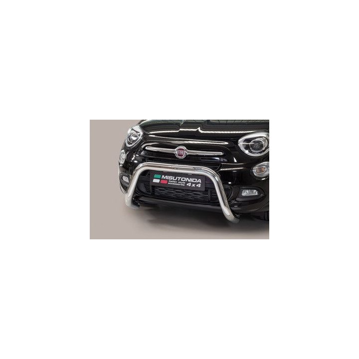 EC Homologated Bullbar, Misutonida 4x4 Super Bar, Color Black, Fiat 500 X - EDK.ro