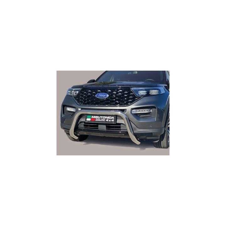 Bullbar Omologat RAR, Misutonida 4x4 Super Bar, Culoare Argintiu, Ford Explorer - EDK.ro
