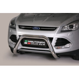EC Homologated Bullbar, Misutonida 4x4 Super Bar, Color Black, Ford Kuga - EDK.ro