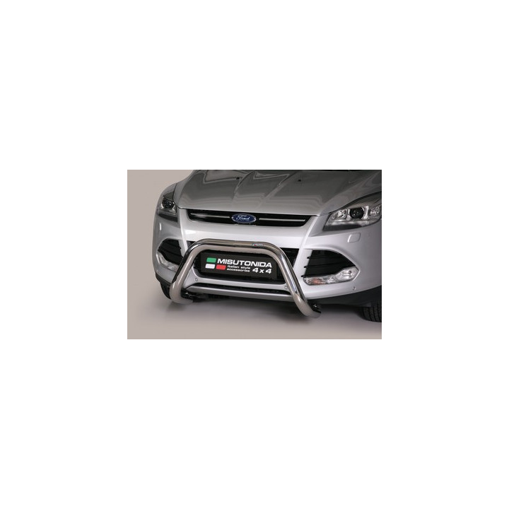 EC Homologated Bullbar, Misutonida 4x4 Super Bar, Color Black, Ford Kuga - EDK.ro