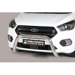 EC Homologated Bullbar, Misutonida 4x4 Super Bar, Color Black, Ford Kuga - EDK.ro
