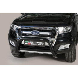Bullbar Omologat RAR, Misutonida 4x4 Super Bar, Culoare Negru, Ford Ranger 2012 - Prezent - EDK.ro