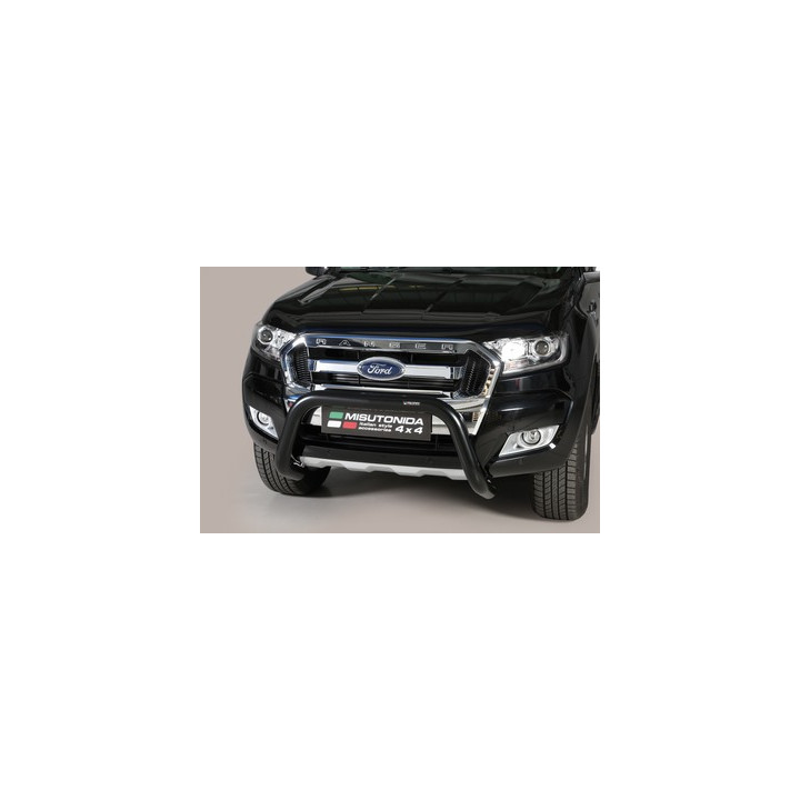 EC Homologated Bullbar, Misutonida 4x4 Super Bar, Color Black, Ford Ranger 2012 - Present - EDK.ro