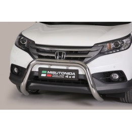 EC Homologated Bullbar, Misutonida 4x4 Super Bar, Color Silver, Honda CR-V - EDK.ro