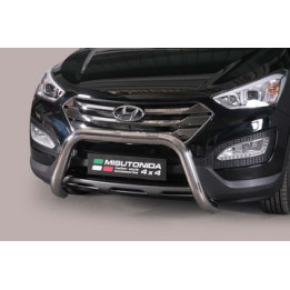 EC Homologated Bullbar, Misutonida 4x4 Super Bar, Color Black, Hyundai Santa Fe - EDK.ro