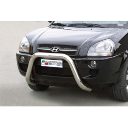 EC Homologated Bullbar, Misutonida 4x4 Super Bar, Color Silver, Hyundai Tucson - EDK.ro