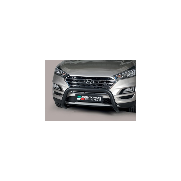 EC Homologated Bullbar, Misutonida 4x4 Super Bar, Color Black, Hyundai Tucson - EDK.ro