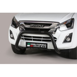 EC Homologated Bullbar, Misutonida 4x4 Super Bar, Color Black, Isuzu D-Max 2012 - 2019 - EDK.ro