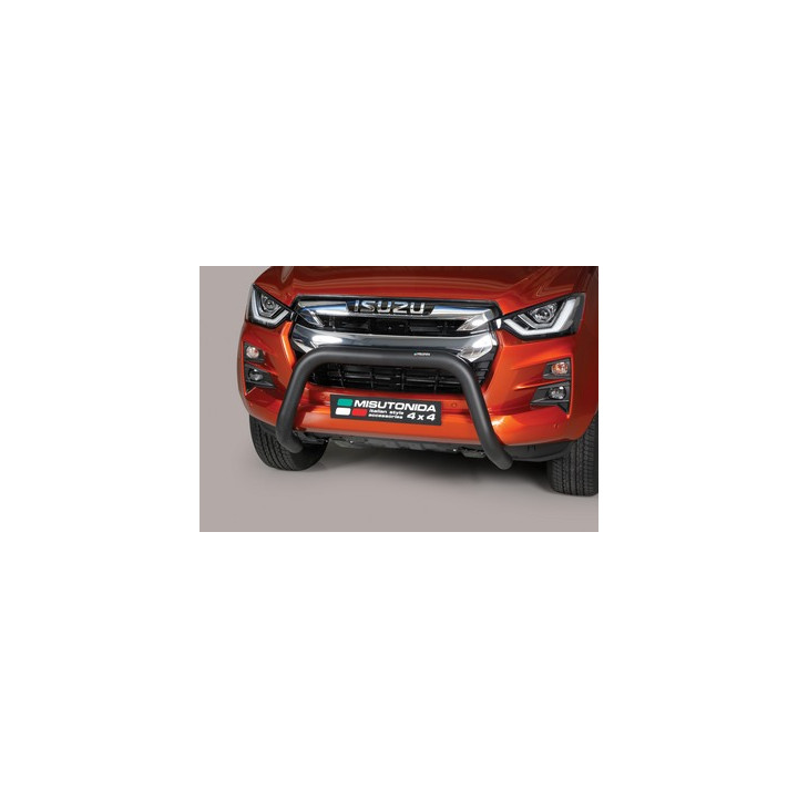 Bullbar Omologat RAR, Misutonida 4x4 Super Bar, Culoare Negru, Isuzu D-Max 2020 - 2023 - EDK.ro