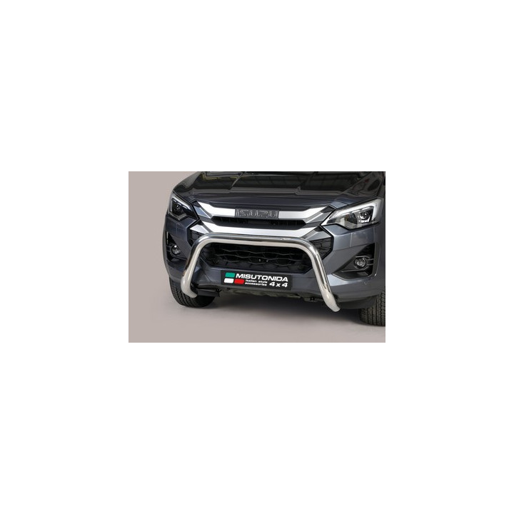 EC Homologated Bullbar, Misutonida 4x4 Super Bar, Color Silver, Isuzu D-Max 2024 - Present - EDK.ro